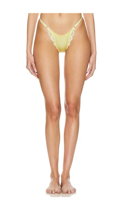 Kat The Label Bowie Thong In Limoncello