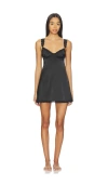Kat The Label Celeste Slip In Black