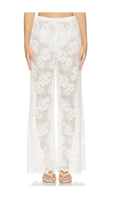 Kat The Label Florence Pant In White