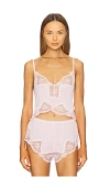 Kat The Label Harley Camisole In Baby Pink