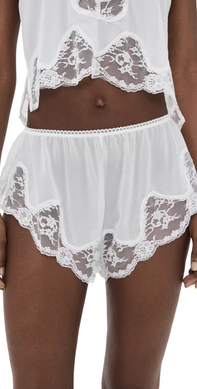 Kat The Label Harley Shorts Ivory
