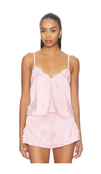 Kat The Label Jean Camisole In Pink