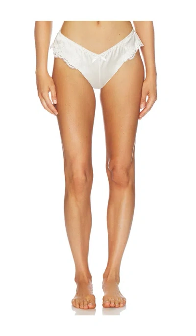 Kat The Label Jean Knicker In White