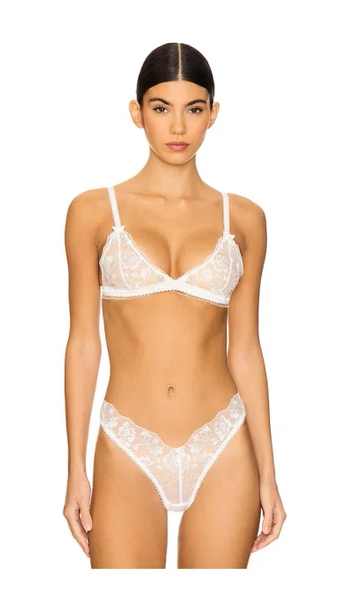 Kat The Label Jojo Bralette In White