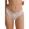 Kat The Label Jojo Embroidered Mesh Underwire Bra In White