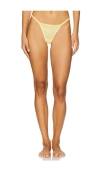 Kat The Label Lemonade Thong In Yellow