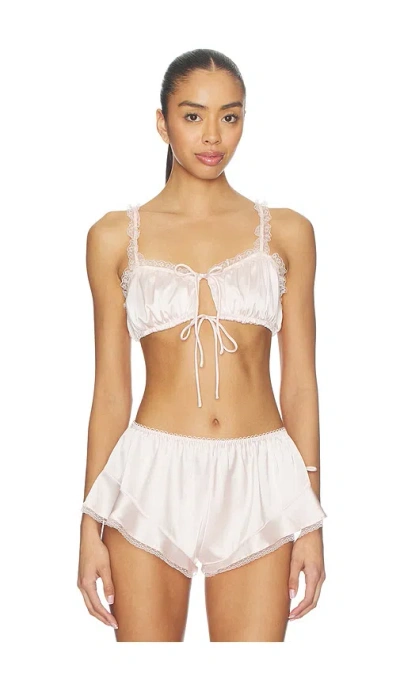 Kat The Label Lulu Bralette In White