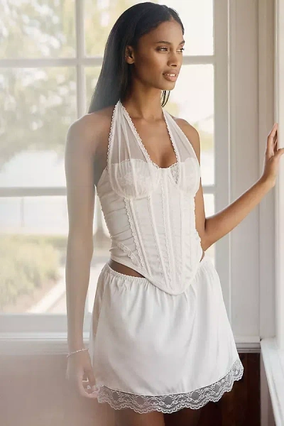 Kat The Label Marilyn Corset In White