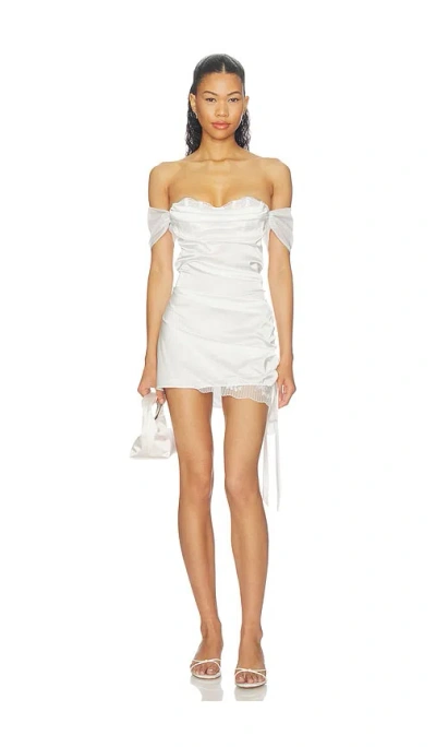Kat The Label Marilyn Slip Dress In White