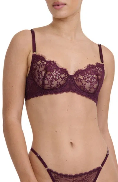 Kat The Label Maverick Lace Underwire Bra In Black