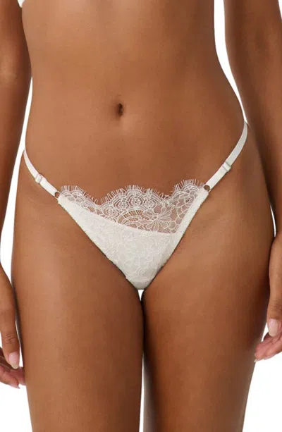 Kat The Label Milly Thong In Ivory