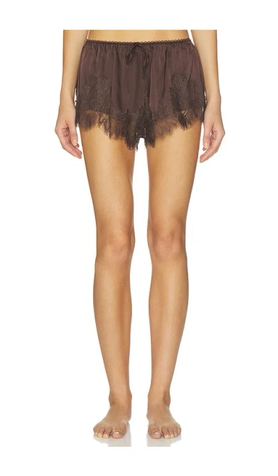 Kat The Label Olivia Short In Brown