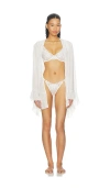 Kat The Label Ruby Robe In White