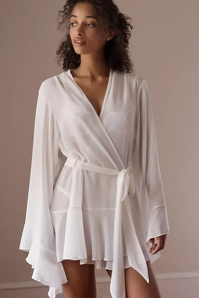 Kat The Label Ruby Robe In White