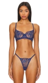 Kat The Label Sofia Bra In Navy