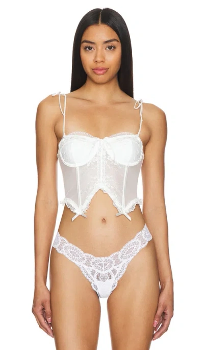 Kat The Label Sofia Corset In White