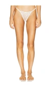 Kat The Label Sofia Thong In White