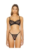Kat The Label Sofia Underwire Bra In Black