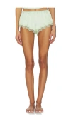 Kat The Label Sorrento Shorts In Green