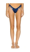 Kat The Label Sorrento Thong In Cobalt