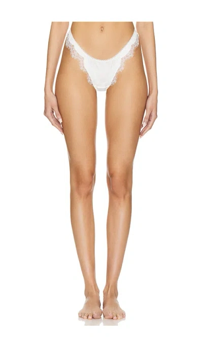 Kat The Label Sorrento Thong In Ivory