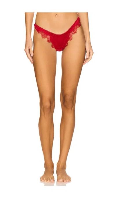 Kat The Label Sorrento Thong In Red