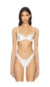 Kat The Label Sorrento Underwire Bra In Ivory