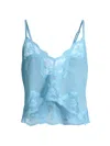 KAT THE LABEL WOMEN'S HARLEY CHIFFON & LACE CAMISOLE
