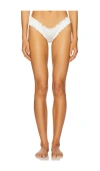 Kat The Label Yours Thong In Ivory