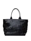 Kata Szegedi Roads Leather Tote Bag In Black