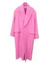 Kata Szegedi Sofia Pierced Coat In Pink