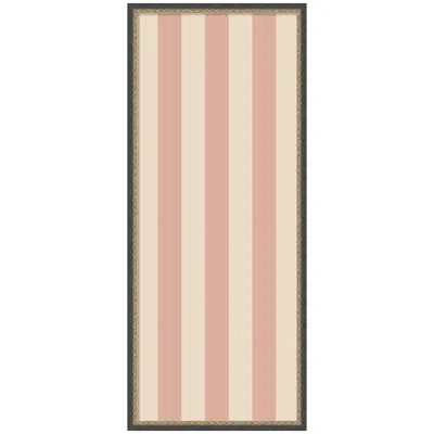 Kate And Laurel Framed Fabric Pinboard  Printed Linen Bulletin Board In Matinee Black Bronze