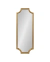 Kate And Laurel Hogan Framed Scallop Full Length Wall Mirror In Gold