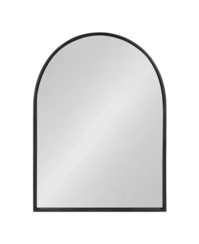 Kate And Laurel Valenti Framed Arch Mirror In Black