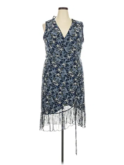 Pre-owned Kate And Lily Cocktail Dress In Blue