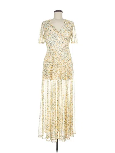 Pre-owned Kate And Lily Cocktail Dress In Gold