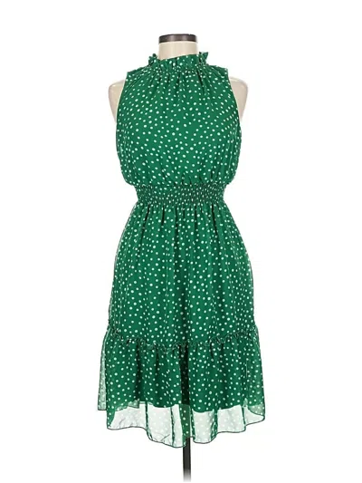 Pre-owned Kate And Lily Cocktail Dress In Green