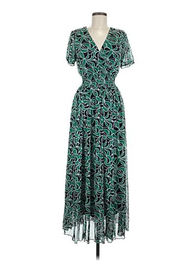 Pre-owned Kate And Lily Cocktail Dress In Teal