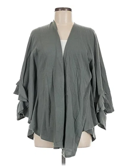 Pre-owned Kate & Mallory Designs Cardigan Sweater In Gray