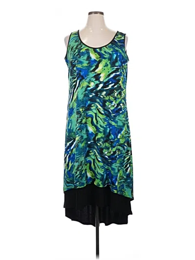 Pre-owned Kate & Mallory Designs Casual Dress In Green