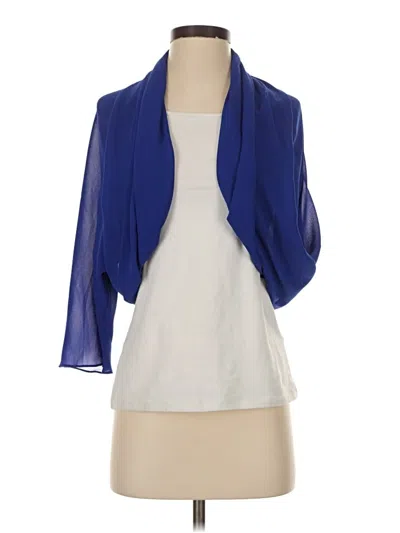 Pre-owned Kate & Mallory Designs Kimono In Blue