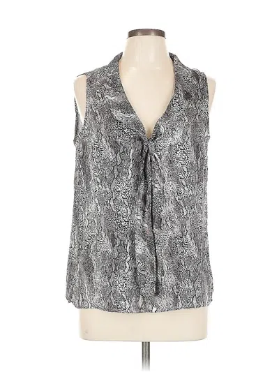 Pre-owned Kate & Mallory Designs Sleeveless Blouse In Gray