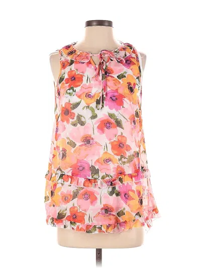 Pre-owned Kate & Mallory Designs Sleeveless Blouse In Pink