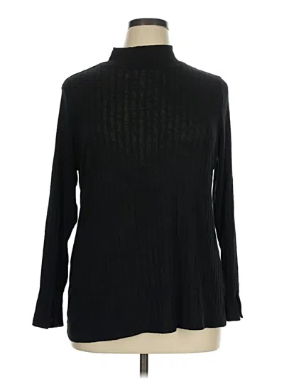 Pre-owned Kate & Mallory Designs Turtleneck Sweater In Black