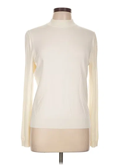 Pre-owned Kate & Mallory Designs Turtleneck Sweater In Ivory