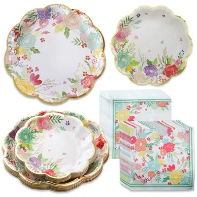 Kate Aspen Baby Shower Party Tableware Kit In Pink