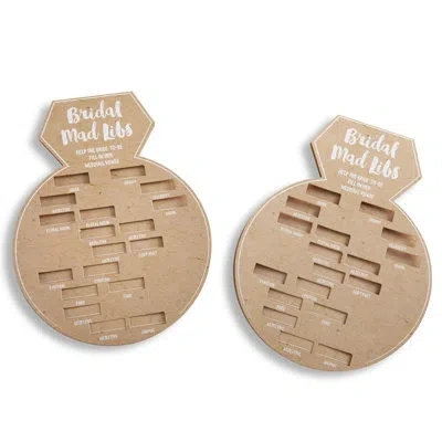 Kate Aspen Bridal Shower Game Card