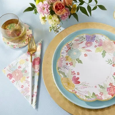 Kate Aspen Heavy Weight Paper Napkins In White