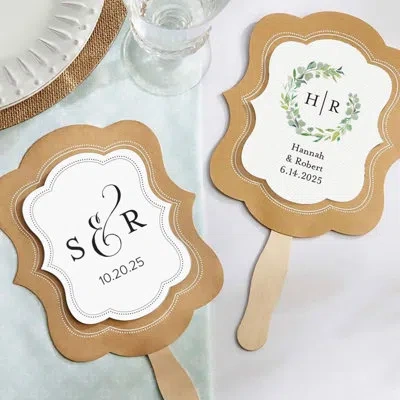 Kate Aspen Kraft Hand Fan