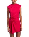 Kate Barton Draped Mini Dress In Multi